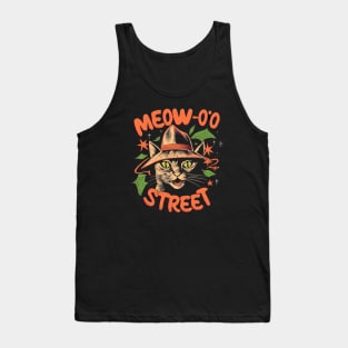 Sweet Dreams Cat Freddy Halloween Vintage Tank Top